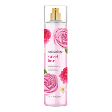 Bodycology Long-Lasting Fragrance Body Mist, Sweet Love, 8 Fl Oz