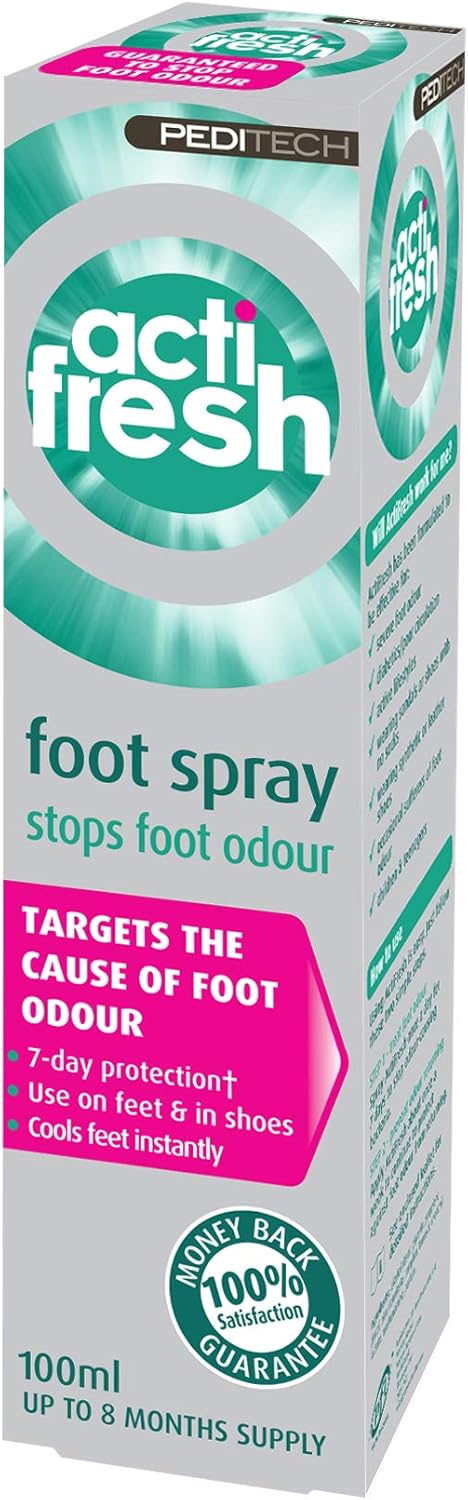 Peditech Actifresh Foot Spray 100Ml