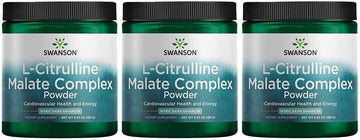 Swanson Amino Acid L-Citrulline Malate Complex 6.35 Ounce (180 G) Pwdr (3 Pack)