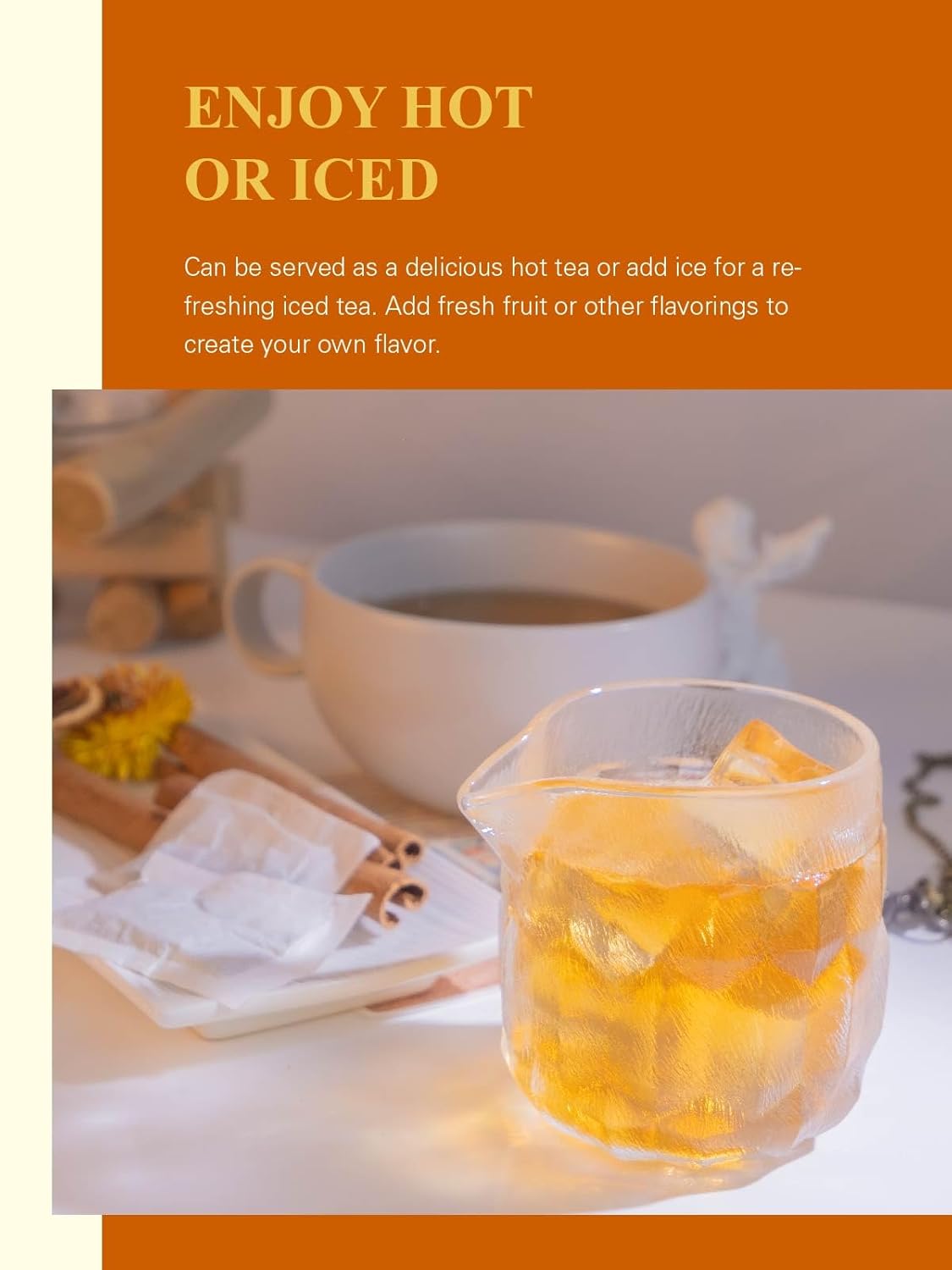 Gldnt Organic Oolong Tea Bags, Natural Organic Oolong Tea, Caffeinated, Hot & Iced Tea, 100 Count