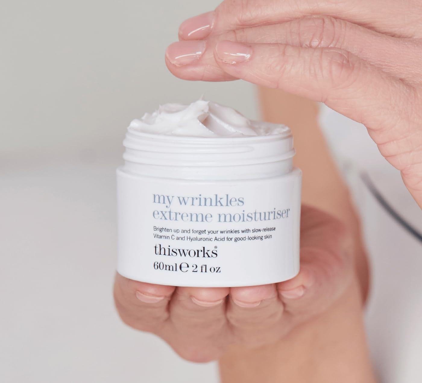 Thisworks My Wrinkles Extreme Moisturiser, Face Moisturizing Cream With Vitamin C And Hyaluronic Acid, 2 Ounce (60Ml) : Beauty & Personal Care