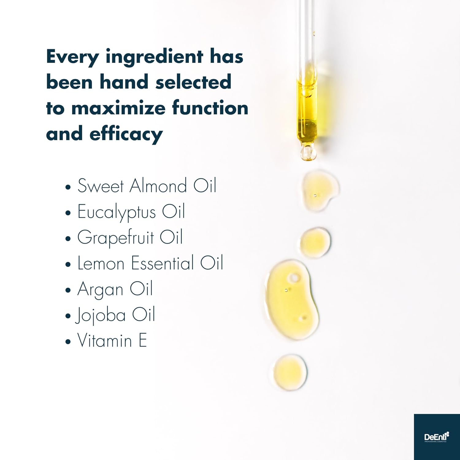 DeEnti Cuticle Oil, Jojoba Oil for Nails, 2oz Hydrating Cuticle Nail Oil, Lush Lemon Scented Cuticle Repair Oil, Vitamin E Nail Supplies, Professional Salon Quality Manicure Supplies : Beauty & Personal Care