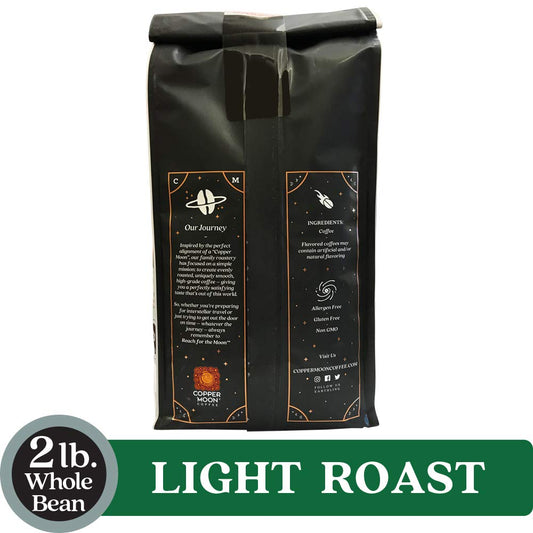 Copper Moon Guatemalan Antigua Blend, Light Roast Coffee With A Nutty Finish, Whole Bean