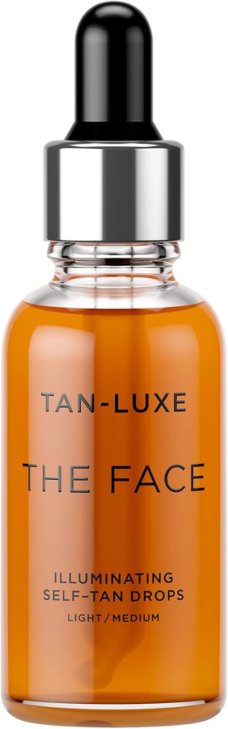 Tan-Luxe THE FACE Self Tan Drops, Light/Medium (30 ml) Add Tanning Drops to Skin Care for Custom Face Tan, Cruelty Free & Vegan : Amazon.co.uk: Beauty