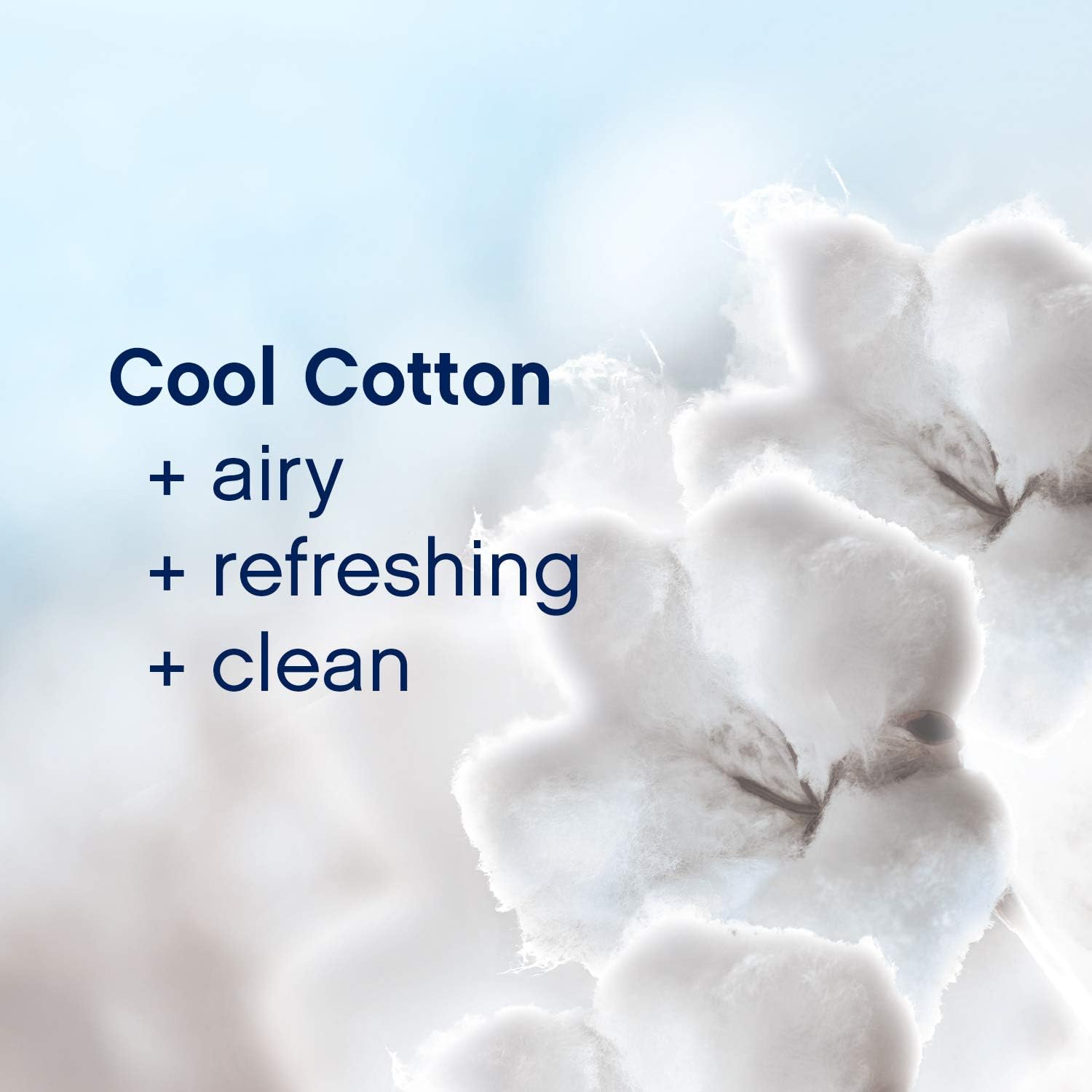 Downy Cool Cotton Bead Deodorizer, 10 Oz X 4, Aqua Blue, Fabric-Deodorizer