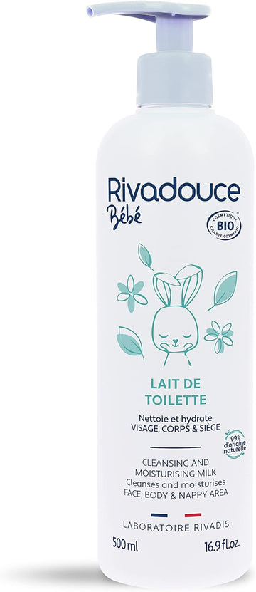 Rivadouce Baby Organic Cleansing Milk 500Ml