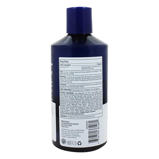 Avalon Organics Therapy Medicated Anti-Dandruff Shampoo For Soft, Flake-Free Hair, 14 Fluid Ounces