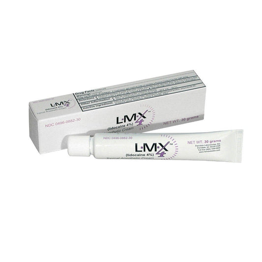 Lmx4 Lidocaine Pain Relief Cream, 30G Tube – Topical, Fast Acting, Long Lasting Use For Cuts, Scraps, Sunburn, & Bites