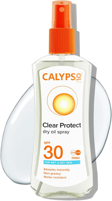 Calypso Dry Oil Wet Skin Spray Spf15 (Pack Of 2)