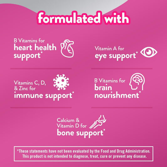 Vitafusion Women'S 50+ Multivitamin Daily Support Supplement 60 Count