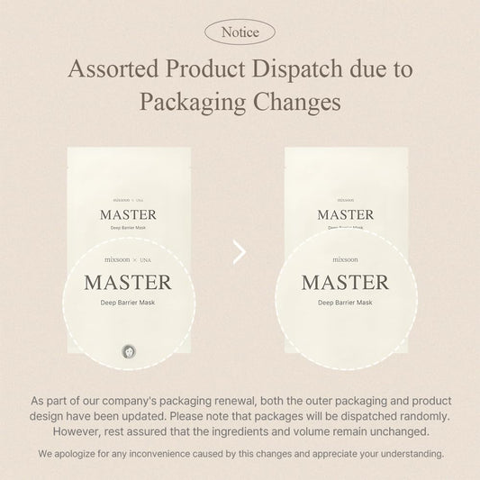 Mixsoon Master Deep Barrier Mask 5Ea