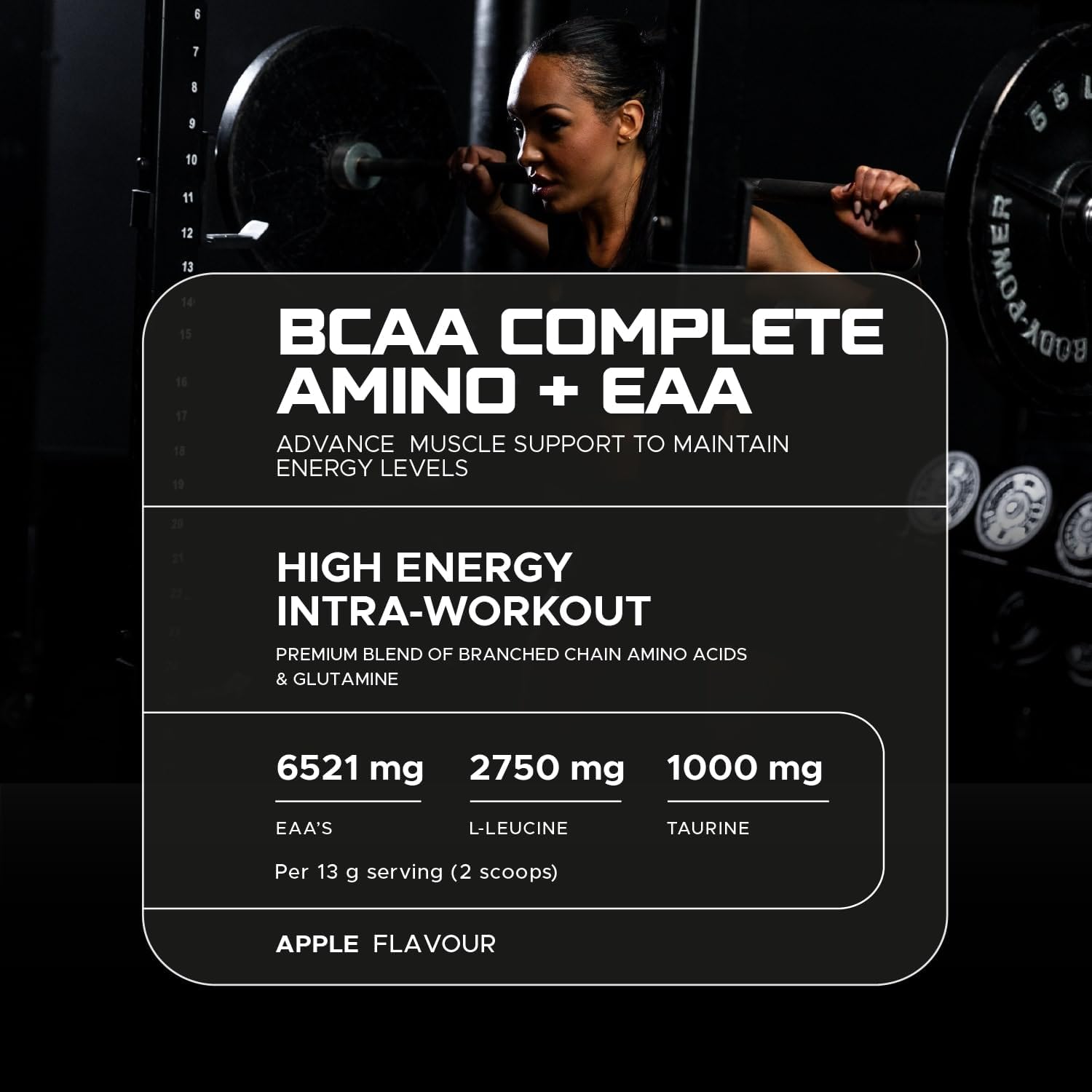 USN Complete Amino & EAA Intra Workout Powder, Apple Flavour - 400g, Vegan Energy Drink, Premium BCAA Amino Acids & Glutamine Recovery Drink, High Impact Pre Workout & Post Workout Shake : Amazon.co.uk: Health & Personal Care