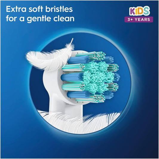 Oral-B Stages Kids Frozen Replacement Toothbrush Heads Powered By Braun - Pack Of 4