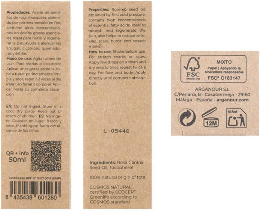 Arganour Moisturising Creams, 0.13 Kg