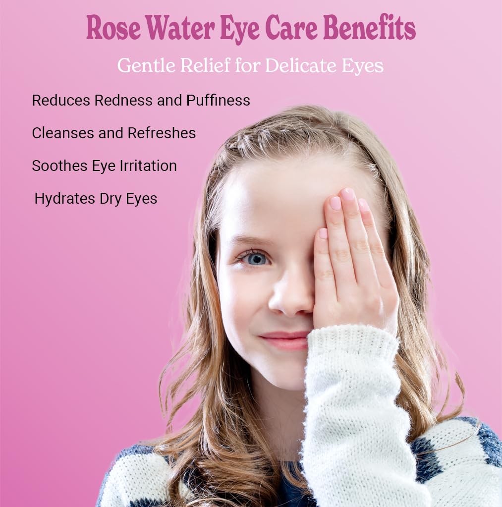 Bella Terra Oils - Rosewater Spray 8oz - Crafted from The Heart of Roses, Subtle Face and Hair Refreshment, Pure Bulgarian Rose Essence : Beauty & Personal Care