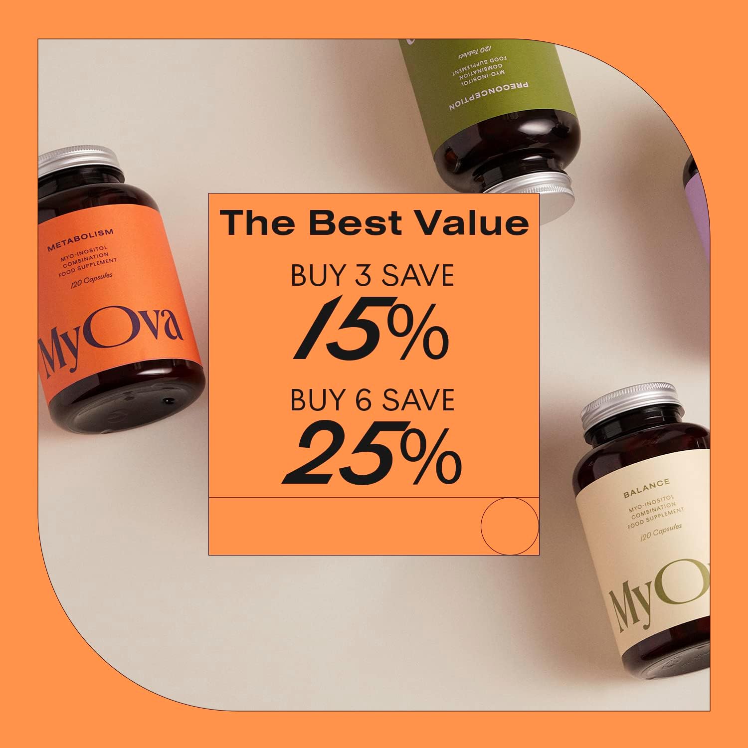 MyOva Metabolism PCOS Supplement - 120 Capsules, 30-Day Supply - 2000mg Myo-Inositol for PCOS Support - PCOS Supplement Weight Loss, Assist Weight Management & Balance Glucose Levels – UK Made : Amazon.co.uk: Health & Personal Care