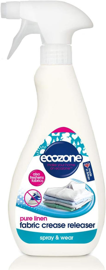 Ecozone Fabric Crease Release, White,500Ml