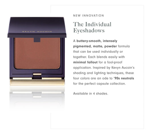 Kevyn Aucoin The Individual Eyeshadow – Caviar (Black)