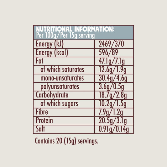Pip & Nut - Sweet & Salty Smooth Peanut Butter (6 X 300G) | Natural Nut Butter, No Palm Oil, No Added Sugar, Hi-Oleic Peanuts, High In Unsaturated Fats, Gluten Free, Vegan, Dairy Free
