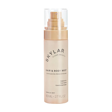 Skylar Vanilla Sky Hair & Body Mist | Hypoallergenic & Clean Fragrance | Vegan, Cruelty Free, And Safe For Sensitive Skin | 80 Ml, 2.7 Fl Oz