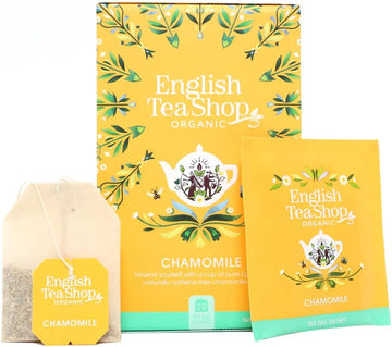 English Tea Shop -Chamomile - Pack Of 20 Tea Bag Sachets (Pack Of 1)