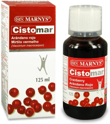 Marny'S 00833466 Cranberry Syrup Cistomar 125 Ml, Plastic