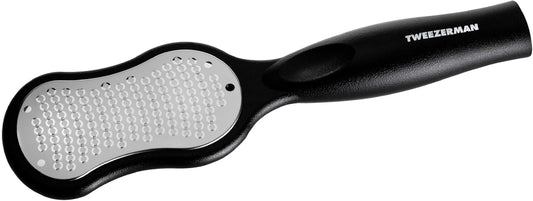 Tweezerman Pedicure Rasp Callus Remover - Stainless Steel Rasp Removes Rough, Hard, And Callused Skin Easily & Effectively, Includes Storage Cap, Suitable For Women And Men