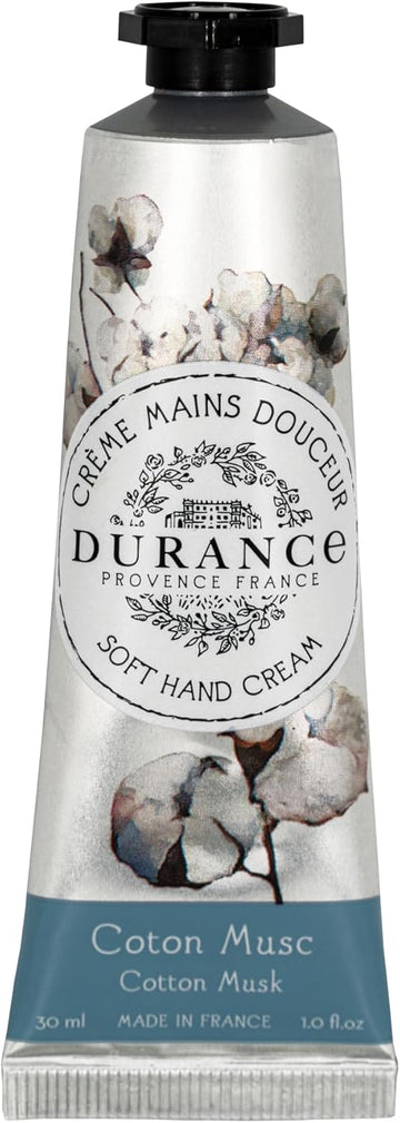 Durance Soft Hand Cream For Women (30Ml) With Cotton Musk Scent Enriched With Sweet Almond Oil | Women’S Moisturising Cream For All Skin Types