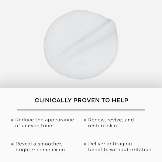 Replenix Glycolic Acid Resurfacing Skin Peel, Medical-Grade Facial Peeling Pads For Discoloration & Acne (60 Ct.)