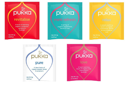 Pukka (Packer) Selection Box Organic Herbal Tea 20Tb