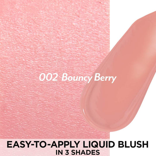 I'M Meme Blush - Bare Cheek Liquid | Lightweight With Sheer Pigmentation, Natural Rosy Finish, Portable, 002 Bouncy Berry, 0.10 Oz