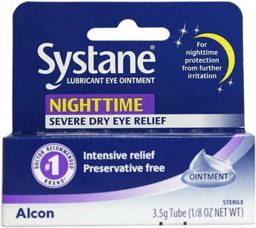 Systane Nighttime Lubricant Eye Ointment 3.5G Tube