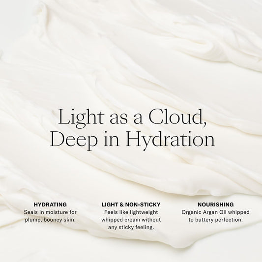 Josie Maran Whipped Argan Oil Body Butter - Skin Firming Cream with Whipped Shea Butter, Avocado Oil & Essential Fatty Acids - Cruelty-Free Skincare - Vanilla Pear (8oz)