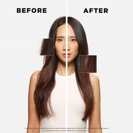 Kérastase Chronologiste, Youth Revitalising Hair Mask, For Hair And Scalp, With Hyaluronic Acid, Abyssine And Vitamin E, Masque Intense Régénérant, 200 Ml