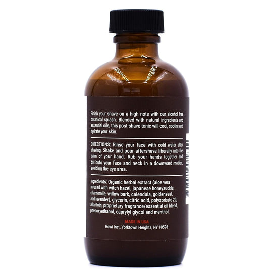 Taconic Shave Bay Rum Aftershave Splash – Alcohol-Free Natural Men’S After Shave – Soothes, Tones & Hydrates Skin – 4 Oz Made In Usa