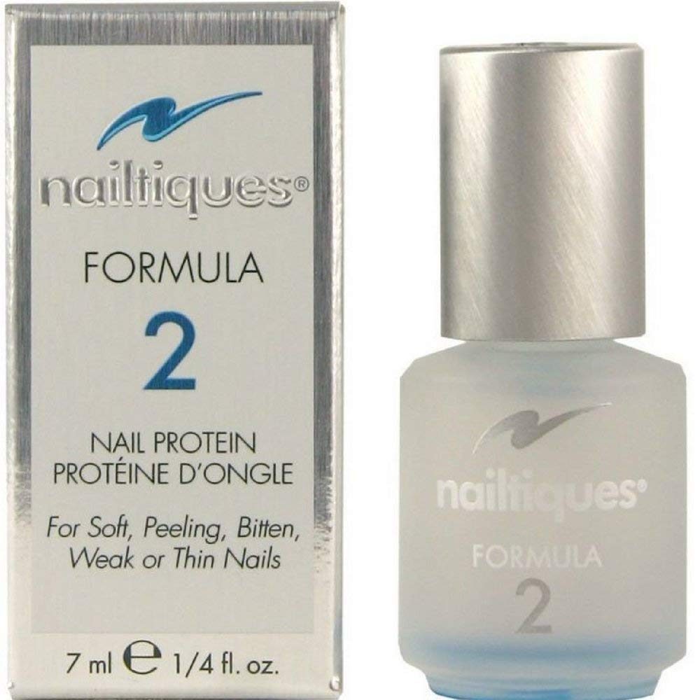 Nailtiques Formula 2 Nail Growth Formula, 0.25 Ounce : Essie Grow Stronger : Beauty & Personal Care