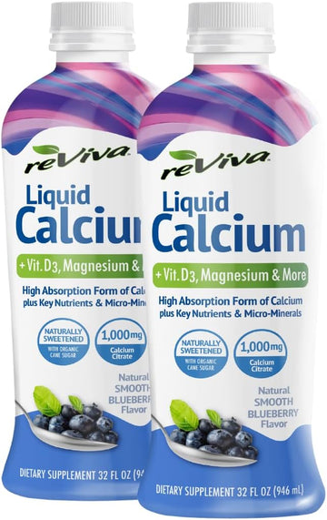 Reviva Liquid Calcium Twin Pack