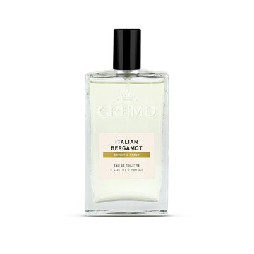 Cremo Cologne For Men - Italian Bergamot Spray Cologne For Men, A Combination Of Italian Bergamot, Neroli Blossom, And Fresh Vetiver, 3.4 Fl Oz