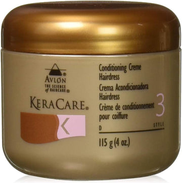 Avlon Kera Care Conditioning Cream, 115 G, White