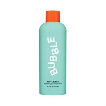 Bubble Skincare Soft Launch Cream Cleanser - Hydrating Facial Cleanser For Dry Skin - Foaming Face Wash Enriched With Avocado Oil To Soothe + Nourish Without Stripping Essential Moisture (4.2 Fl Oz)