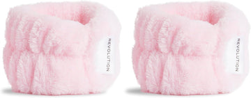 Revolution Skincare Anti-Drip Wrist Bands, Water-Resistant, Ultra-Soft, Mess-Free & Multi-Purpose Product