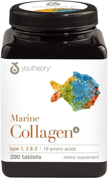 Marine Collagen Enhanced Formula Type 1 & 3 290 Tablets