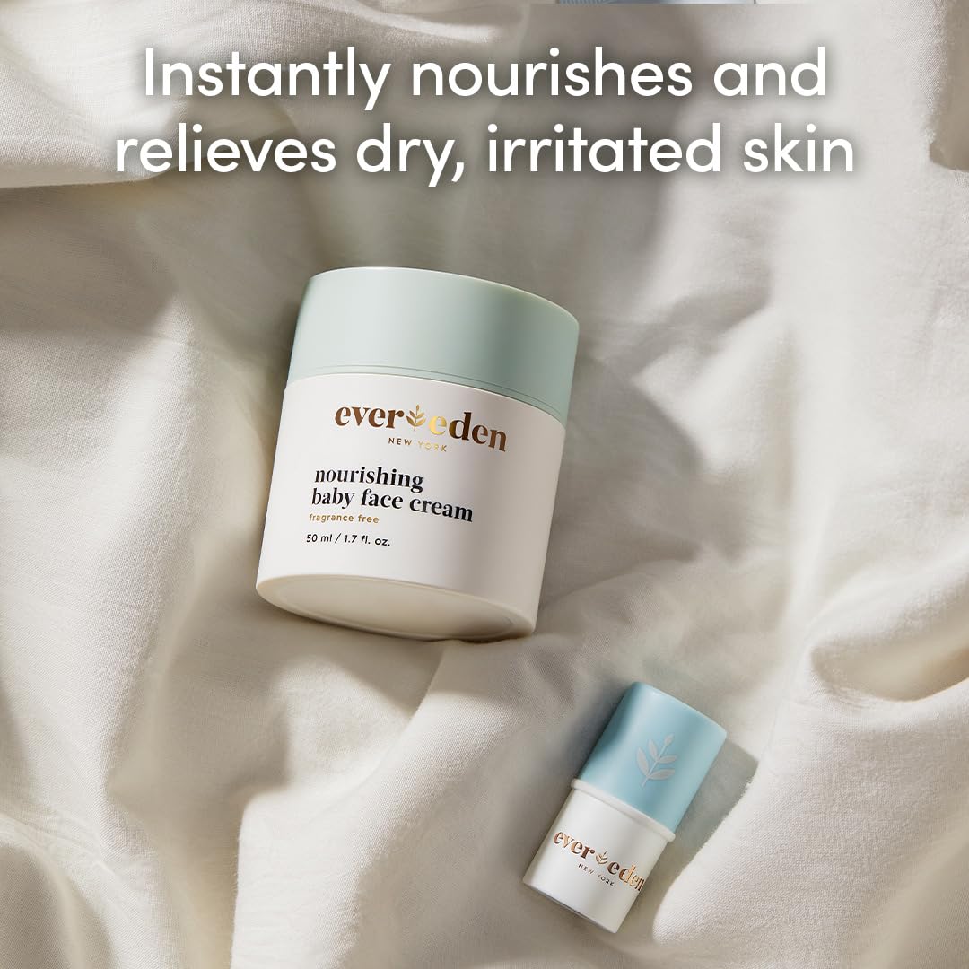 Evereden Baby Lip Balm, 0.13 oz | Clean and Natural Baby Care | Non-toxic and Fragrance Free Baby Skincare : Baby