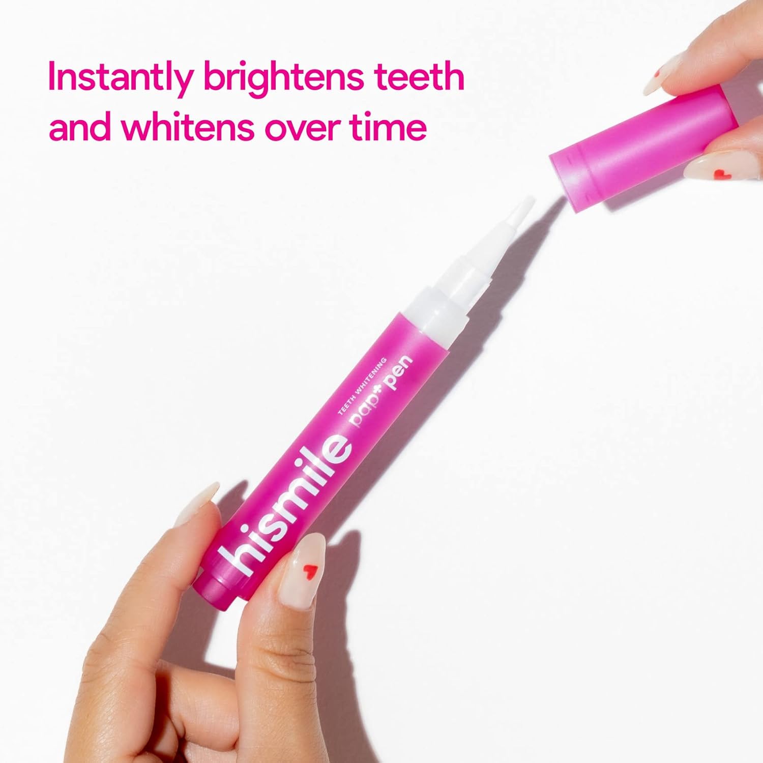 Hismile Pap+ Whitening Pen, Tooth White Pen, Peroxide-Free Teeth Whitened, Sensitivity Free, Tooth Lightening Stick, Whitening Hard to Reach Places : Amazon.co.uk: Health & Personal Care
