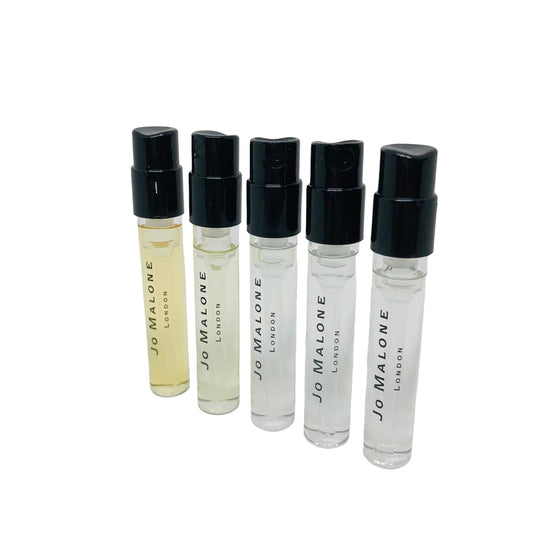 Jo Malone Set 5 London Fragrance Sample Vials Different Scent 0.05Oz/ 1.5Ml Each. Set B : Beauty & Personal Care