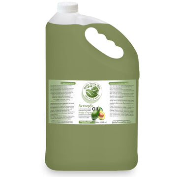 Bella Terra Oils Pure Avocado Oil for Skin and Hair Nourishment β 1gallon, Rich in Nutrients, Hydrating, Shine Enhancer