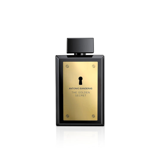 Banderas Perfumes - The Golden Secret - Eau De Toilette Spray For Men - Long Lasting - Masculine, Casual And Elegant Fragrance - Mint, Apple And Spicy Notes - Ideal For Day Wear - 6.7 Fl Oz