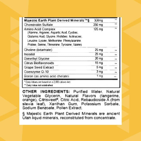 Youngevity Majestic Earth - Ultimate Tangy Tangerine, 32 Fl Oz – Gluten-Free Liquid Multivitamins For Men, Women & Daily Immune Support For Kids – Boost Complete Nutritional Drink For Health, Energy