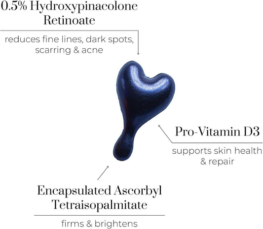 Oskia Super R Tablets- Anti-Aging Retinoid Serum Tablets With Vitamins & Botanical Extracts For Fine Lines & Wrinkles - 60 Tablets