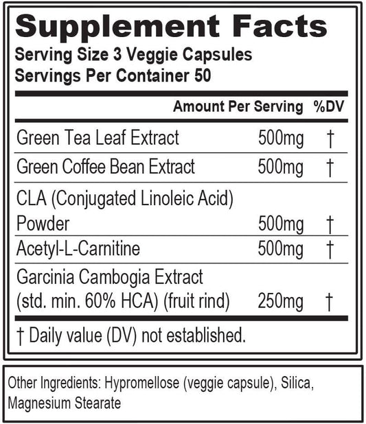 Evl Weight Loss Support Pills - Premium Multipurpose Appetite Metabolism And Fat Loss Support For Men And Women - Leanmode With Green Coffee Bean Extract Cla And Garcinia Cambogia - 50 Servings